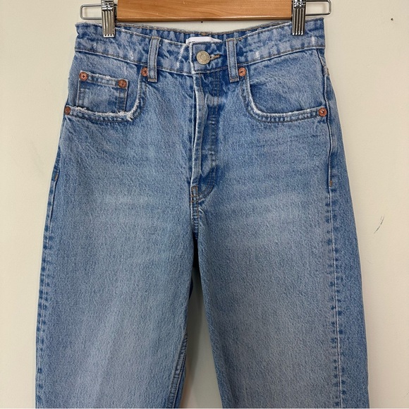 Zara High Rise Ankle Length Jeans - Picture 5 of 11